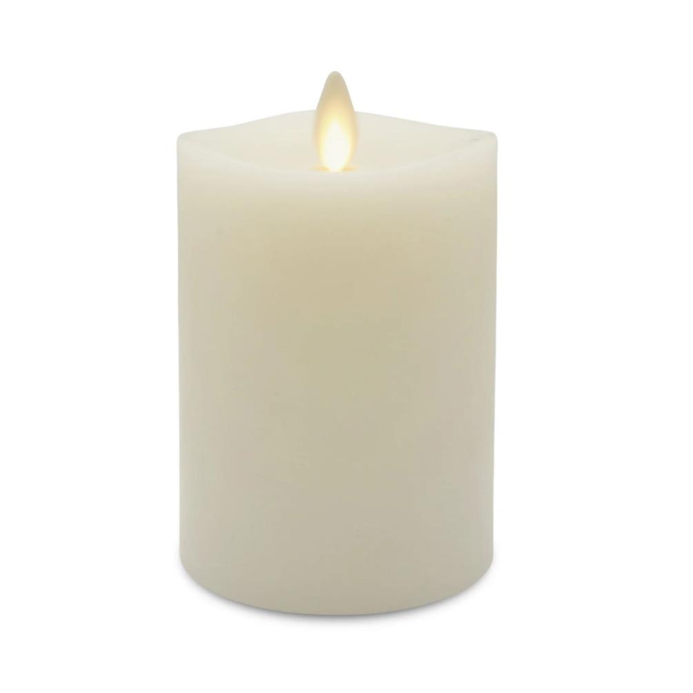 Matchless Vanilla Honey LED Pillar Candle 11.4cm x 7.6cm Extra Image 1